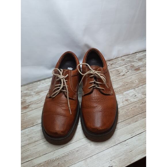 Rocky Shoes & Boots Mens 9.5W Brown Leather Oxford Oil Resistant Work Casual main image 7
